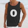 Letter O Capital Alphabet Monogram Initial Unisex Tank Top Gifts for Her