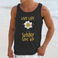 Live Life Sunny Side Up Egg Lover Breakfast Unisex Tank Top Gifts for Her