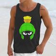 Looney Tunes Marvin The Martian Dark Big Face Unisex Tank Top Gifts for Her