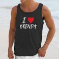 I Love Brenda Heart Unisex Tank Top Gifts for Her