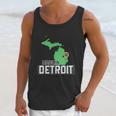 Made In Detroit Michigan State Map Motor City Area Graphic Design Printed Casual Daily Basic Unisex Tank Top Gifts for Her