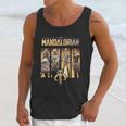 The Mandalorian Character Panel Unisex Tank Top Gifts for Her