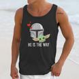 The Mandalorian And The Child He Is The Way Unisex Tank Top Gifts for Her