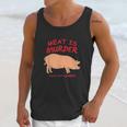 Meat Is Murder Tasty Murder Bacon By Zany Unisex Tank Top Gifts for Her