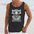 Mechanic The Person Your Girl Calls When You Cant Bust A Nut Unisex Tank Top Gifts for Her