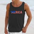 Merica Usa Logo Unisex Tank Top Gifts for Her