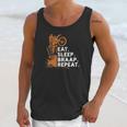 Motocross Eat Sleep Braap Repeat Unisex Tank Top Gifts for Her