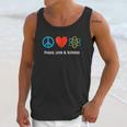 Neil Degrasse Tyson Peace Love & Science Unisex Tank Top Gifts for Her