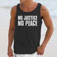 No Justice No Peace Black Lives Matter Unisex Tank Top Gifts for Her