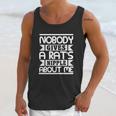 Nobody Gives A Rats Nipple About Me Unisex Tank Top Gifts for Her