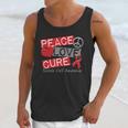 Peace Love Cure Sickle Cell Anemia Unisex Tank Top Gifts for Her