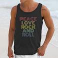 Peace Love Rock And Roll Unisex Tank Top Gifts for Her