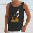 Peanuts Snoopy Jumping Into Leaf Autumn Shirt Unisex Tank Top Gifts for Her