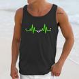 Pinball Heartbeat Flipper Ecg Pulse Line Unisex Tank Top Gifts for Her