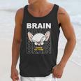 Pinky And The Brain Text Stack Big Face Unisex Tank Top Gifts for Her