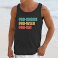 Pro Choice Pro Weed Pro Cat Retro Vintage Unisex Tank Top Gifts for Her