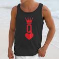 Queen Of Hearts Gift Card Halloween Unisex Tank Top Gifts for Her