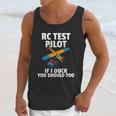 Rc Test Pilot Gift For Rc Plane Model Airplane Lover Unisex Tank Top Gifts for Her