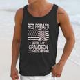 Red Fridays Until My Grandson Comes Home Military Unisex Tank Top Gifts for Her