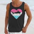 Retro Vintage Mako Shark Heart Gift Unisex Tank Top Gifts for Her