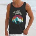 Retro Vintage Mount Shasta California Mountains Bear Unisex Tank Top Gifts for Her