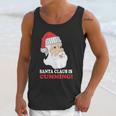 Santa Claus Is Cumming Dirty Humor Unisex Tank Top Gifts for Her