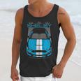 Shelby Gt350 Grabber Blue Unisex Tank Top Gifts for Her