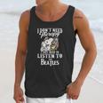 Snoopy I Don’T Need Therapy I Just Need To Listen To The Beatles Shirt Unisex Tank Top Gifts for Her