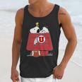 Snoopy Utah Utes Fans Unisex Tank Top Gifts for Her