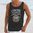 Social Distancing With My Dog Golden Retriever Unisex Tank Top Gifts for Her