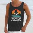 Social Distancing World Champion Funny Bigfoot Unisex Tank Top Gifts for Her