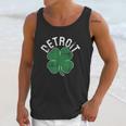 St Patricks Day Shamrock Detroit Michigan Unisex Tank Top Gifts for Her