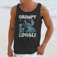 Stitch Grumpy But Lovable Unisex Tank Top Gifts for Her