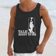 Talk Herdy To Me Australian Shepherd Aussie Dog Unisex Tank Top Gifts for Her