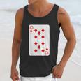 Ten Of Diamonds Playing Cards Halloween Costume Casino Easy Unisex Tank Top Gifts for Her