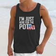 Texas Holdem Gift I Am Just Here For The Pot Poker Humor Unisex Tank Top Gifts for Her