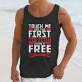 Touch Me Your First Jiu Jitsu Lesson Is Free Brazilian Bjj Unisex Tank Top Gifts for Her