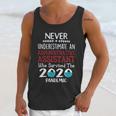 Never Underestimate Who Survived The Pandemic Administrative Assistant Unisex Tank Top Gifts for Her