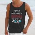 Never Underestimate Who Survived The Pandemic Environmental Service Tech Unisex Tank Top Gifts for Her