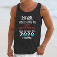 Never Underestimate Who Survived The Pandemic Sterile Unit Secretary Unisex Tank Top Gifts for Her