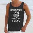 Underskatta Aldrig En Gammal Man Med En Volvo Unisex Tank Top Gifts for Her