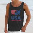 Usa Wrestling Eroded Unisex Tank Top Gifts for Her