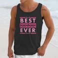 Vintage Best Hannah Ever Worlds Greatest Hannah Unisex Tank Top Gifts for Her