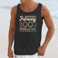 Vintage February 2003 Limited Edition 19 Years Old Birthday Unisex Tank Top Gifts for Her