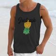 Vintage Upside Down Pineapple Just Ask Subtle Swinger Meaningful Gift Unisex Tank Top Gifts for Her