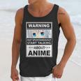 Warning May Spontaneously Start Talking About Anime Manga Unisex Tank Top Gifts for Her