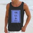 Yalla Habibi Arabic Lebanese Unisex Tank Top Gifts for Her