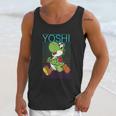 Yoshi Retro Gradient Fade Poster Unisex Tank Top Gifts for Her