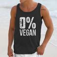 Zero Percent Vegan Funny Bbq Carnivore Meat Eater Unisex Tank Top Gifts for Her