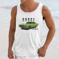 1972 Dodge Dart Swinger Green Unisex Tank Top Gifts for Her